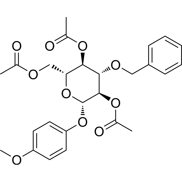4-Methoxyphenyl 2,4,6-Tri-O-acetyl-3-O-benzyl-β-D-glucopyranoside 303127-79-9